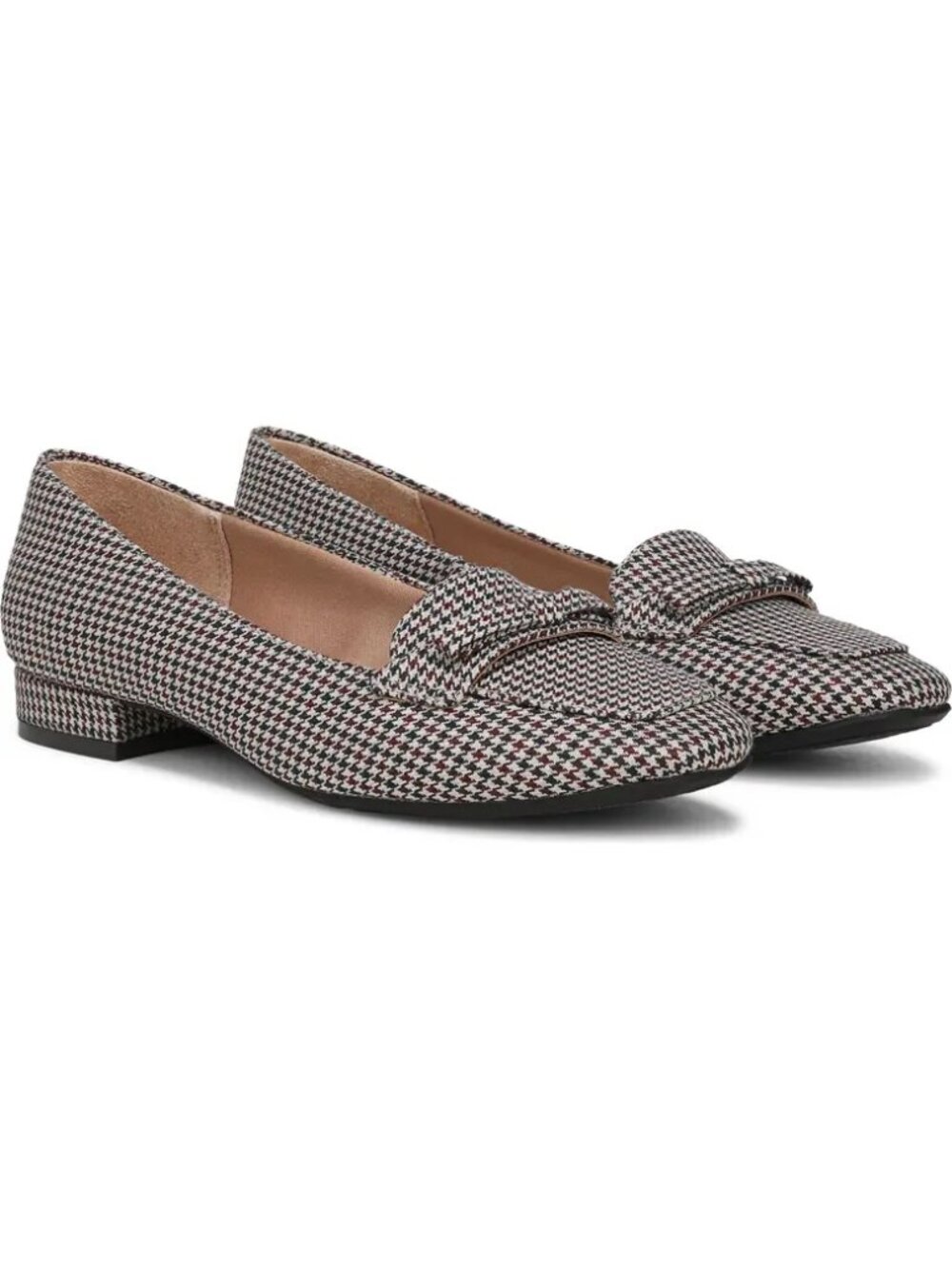 LifeStride Claudine Slip-On Loafers, Mini Houndstooth Print, 8